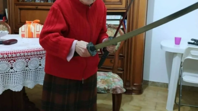 Photo of Бабушка отбилась от грабителя саблей